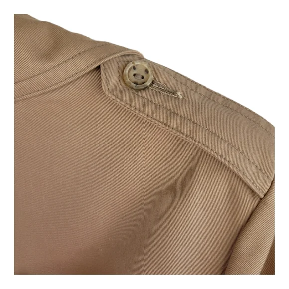 Mr. Chips vintage men's classic trench coat with Removable fur lining - Picture 8 of 14